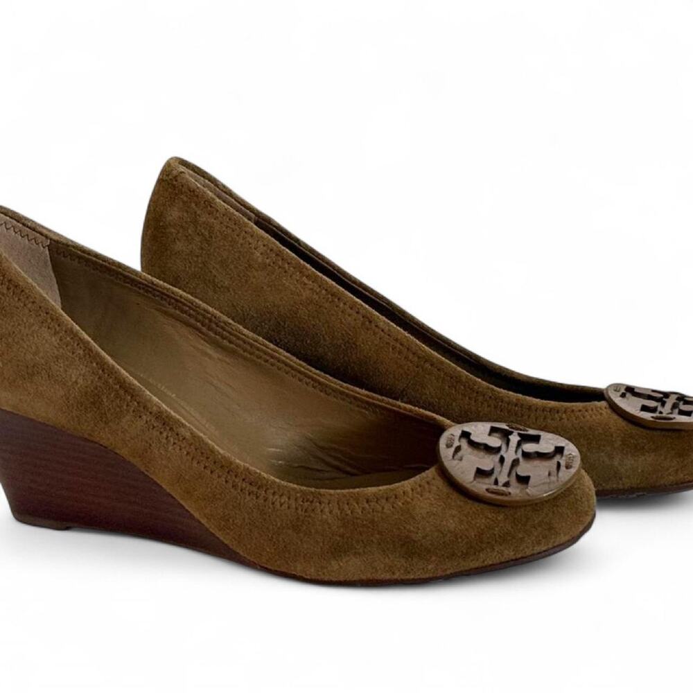 Tory Burch Sophia Never Worn Sz 10 Olive Brown